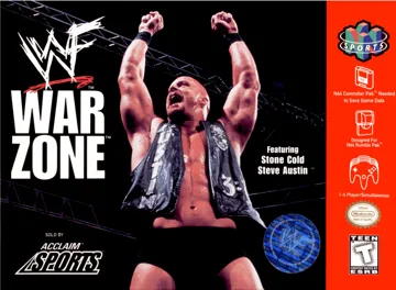 WWF War Zone (USA) box cover front